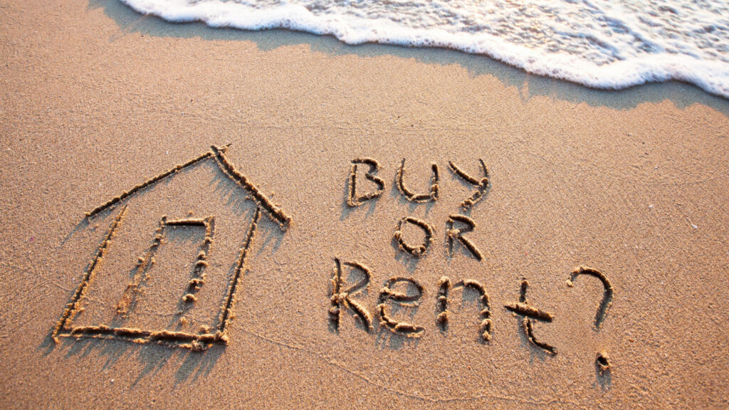 Should you rent in between buying?